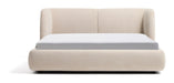 Kave Home Bed Nerla Met uitklapbare bedbodem, 180 x 200cm - Beige