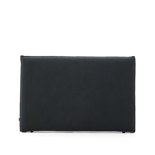 Kave Home Hoofdbord Jaira Linnenmix, 160cm - Antraciet