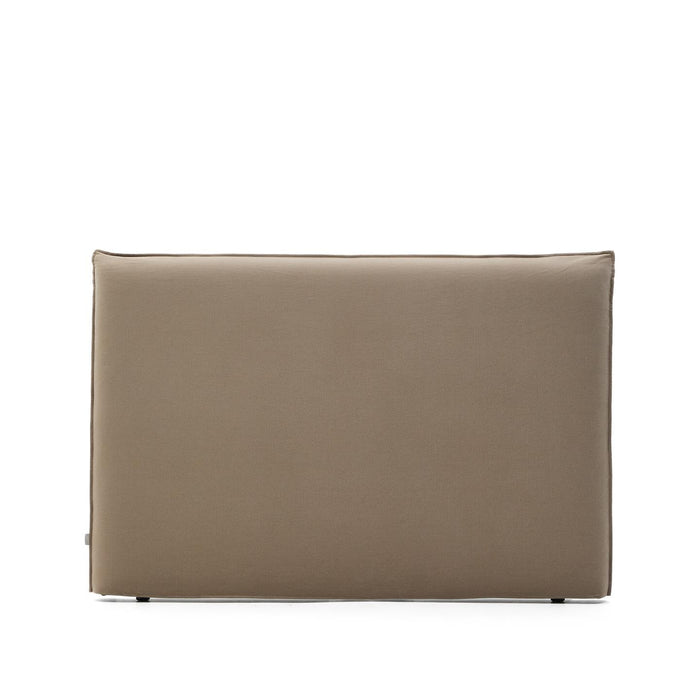 Kave Home Hoofdbord Jaira Linnenmix, 160cm - Taupe
