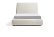 Kave Home Bed Martina Chenille, Met opbergruimte, 90 x 200cm - Ecru