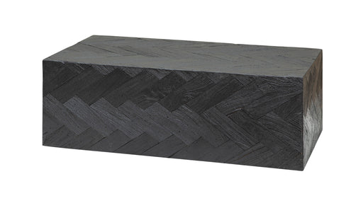 Tower Living Salontafel Ziano Visgraat, 100 x 52cm - zwart