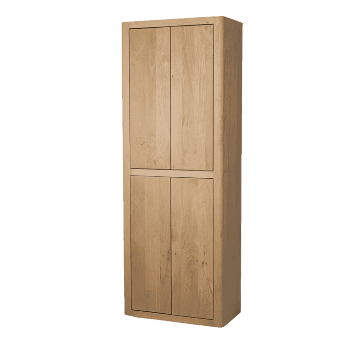 Tower Living Opbergkast Tenna Mangohout 220 x 80 cm - Naturel