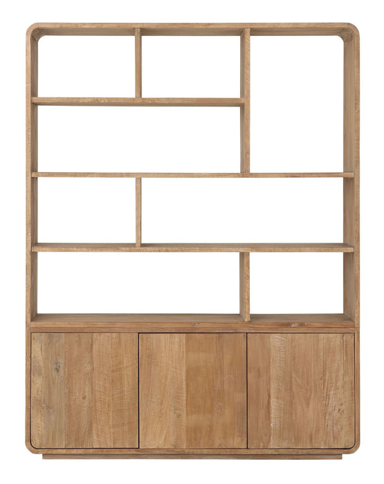 DTP Home Boekenkast Nova Teakhout, 210 x 160m - NATUREL