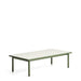 Kave Home Outdoor Salontafel Maurina 122 x 61cm - Ecru/Groen