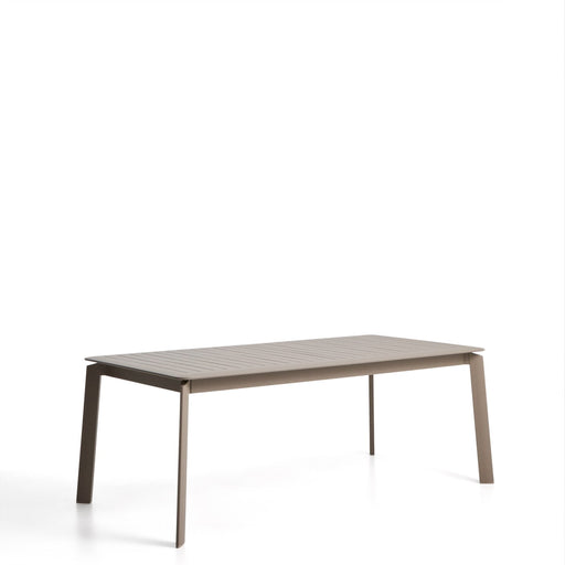 Kave Home Uitschuifbare Tuintafel Brela 205/287 x 100cm - Taupe - ThatLyfeStyle