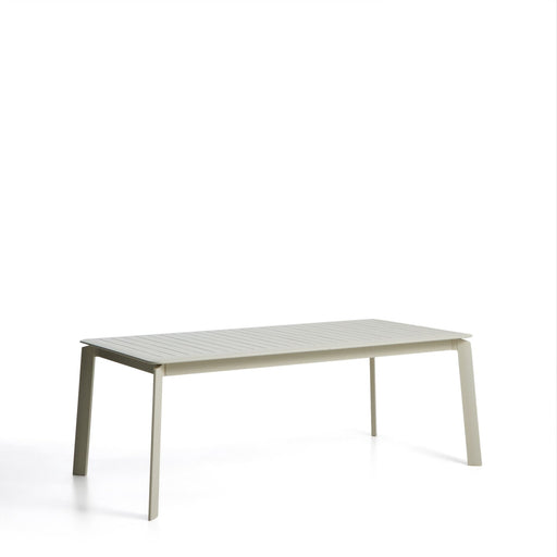 Kave Home Uitschuifbare Tuintafel Brela 205/287 x 100cm - Naturel - ThatLyfeStyle