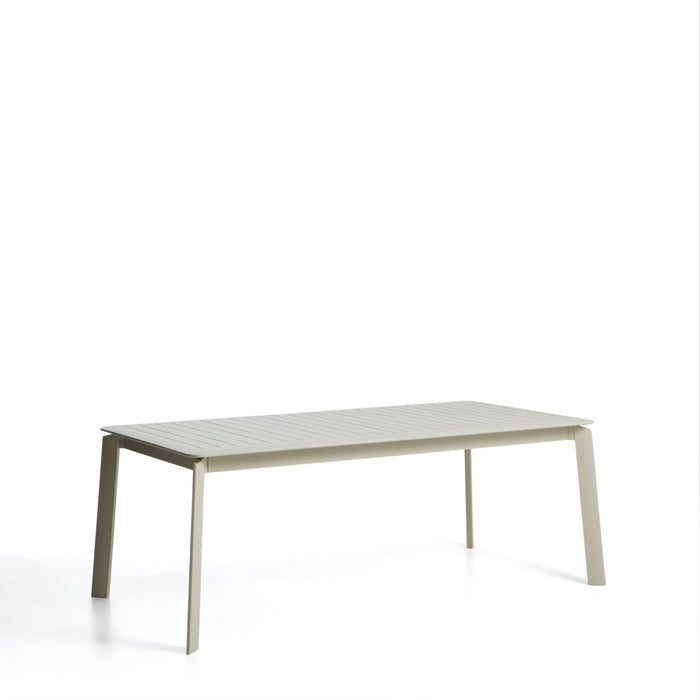 Kave Home Uitschuifbare Tuintafel Brela 205/287 x 100cm - Naturel - ThatLyfeStyle