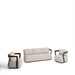 Kave Home Loungeset Tamaris Met 3-zits loungebank en 2 loungestoelen - Bruin