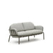 Kave Home 2-zits Tuinbank Joncols 164cm - Grijs/Groen