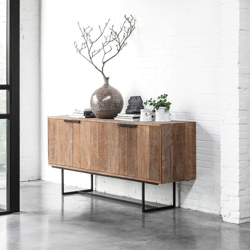 DTP Home Dressoir Odeon Teakhout, 185 x 84cm - Bruin