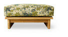 HKliving Outdoor Hocker Outdoor Teakhout & stof - Botanical
