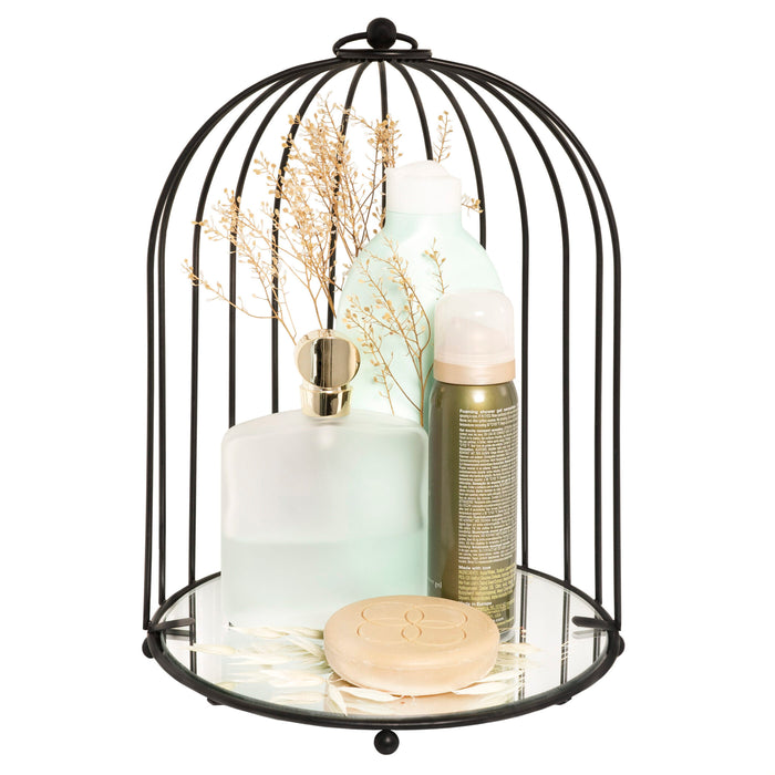 QUVIO Badkamer organizer voor make-up of parfum - Decoratieve vogelkooi