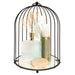 QUVIO Badkamer organizer voor make-up of parfum - Decoratieve vogelkooi