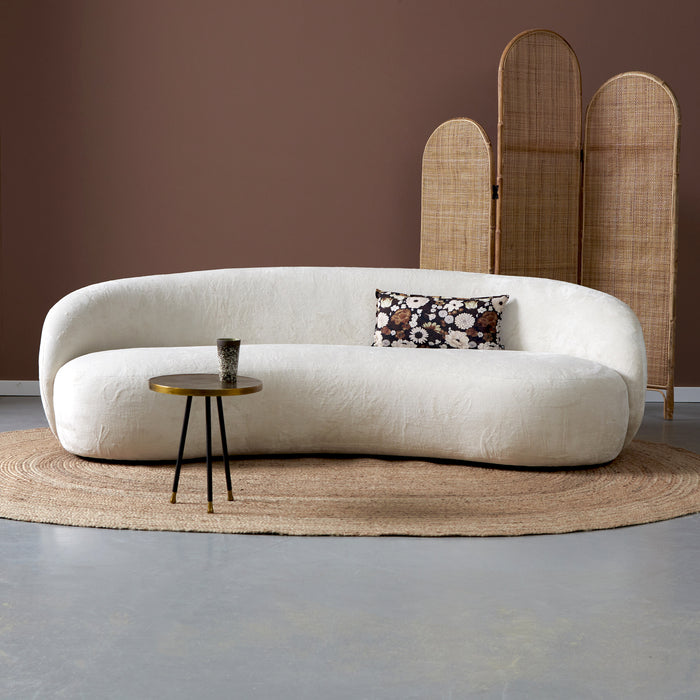 PEPP Interiors Organische Bank Bean 230cm, Sorriso stof - Off White - ThatLyfeStyle