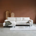 PEPP Interiors Loungebank Oreo 275cm, met chaise longue links, Bouclé - Naturel - ThatLyfeStyle