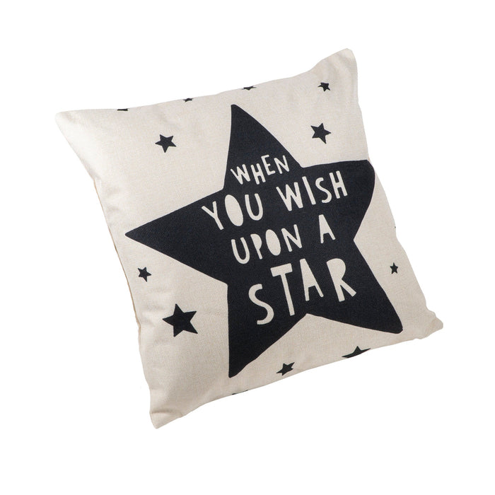 QUVIO Kussenhoes Ster - Polyester - 45 x 45 cm