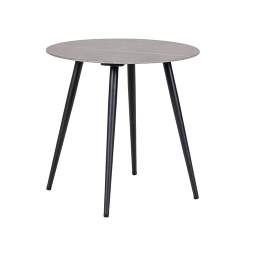 QUVIO Bijzettafel Kopenhagen - Stijlvol en Functioneel - Keramisch Tafelblad