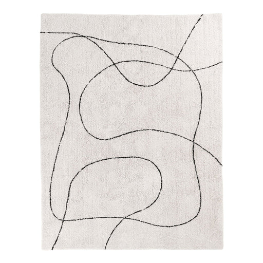 QUVIO Vloerkleed Tampa - 200x300 cm - 100% Katoen - Wit