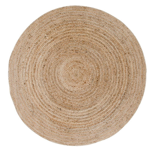 Nest of Nora Rond Vloerkleed Auren - jute gevlochten ø90 cm - Natural