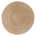 Nest of Nora Rond jute vloerkleed Auren - Ø120 cm - Natural
