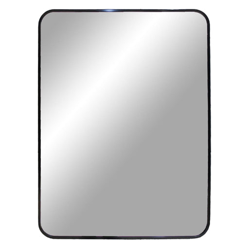 Nest of Nora Wandspiegel 50x70 rechthoekig - Aluminium frame - Zwart