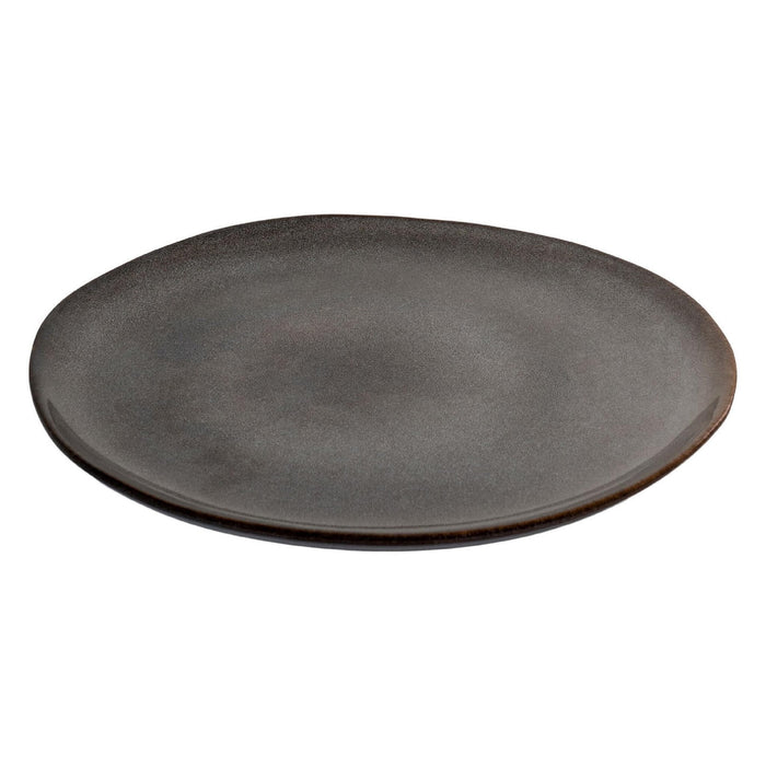 Nest of Nora Lunchborden set van 4 ø21 cm - Steen - Grijs/Bruin