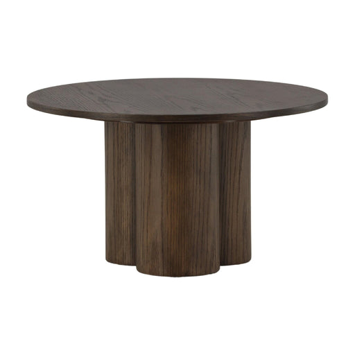 QUVIO Rato Salontafel - Moderne Mocca Blikvanger - Compact en Stijlvol