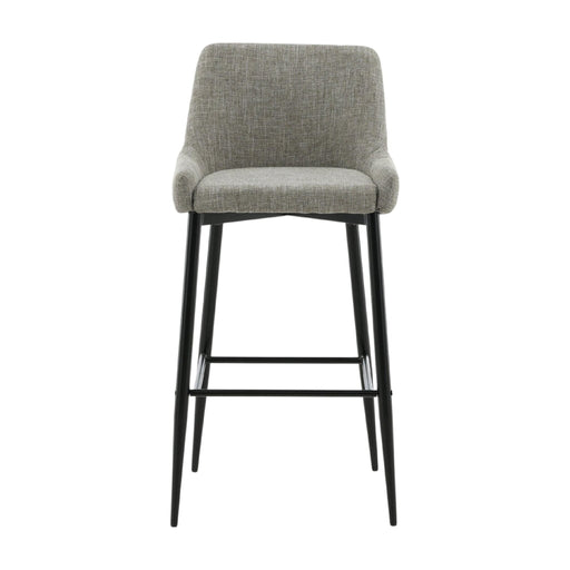 QUVIO Wato Barkruk 2-pack - Stijlvol en comfortabel - Zwart en beige