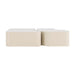 QUVIO Salontafel Ellington - Beige