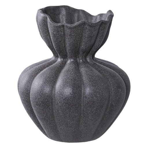 Nest of Nora Vaas keramiek rond Ø17.2x19.4 cm - Zwart