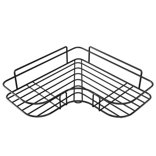 XIVADA Doucherek - Asymmetrisch - 2 Plakstrips - Staal - Zwart