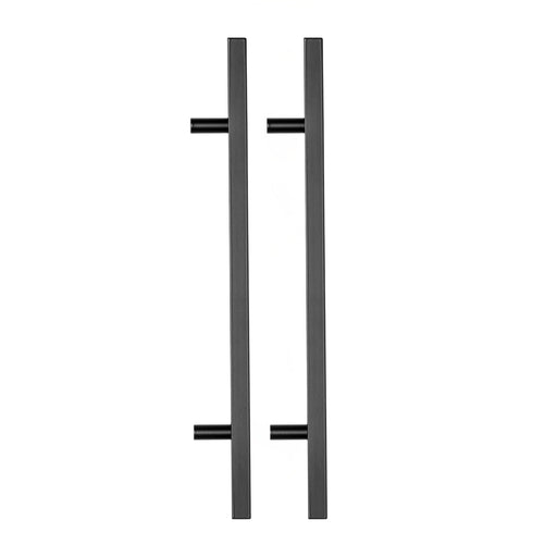 XIVADA Handgreep Adro - handvat - zwart - 192 mm boorafstand - Set van 2