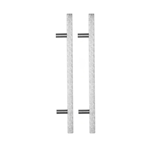 XIVADA Handgreep Adro - handvat - zilver - 160 mm boorafstand - Set van 2