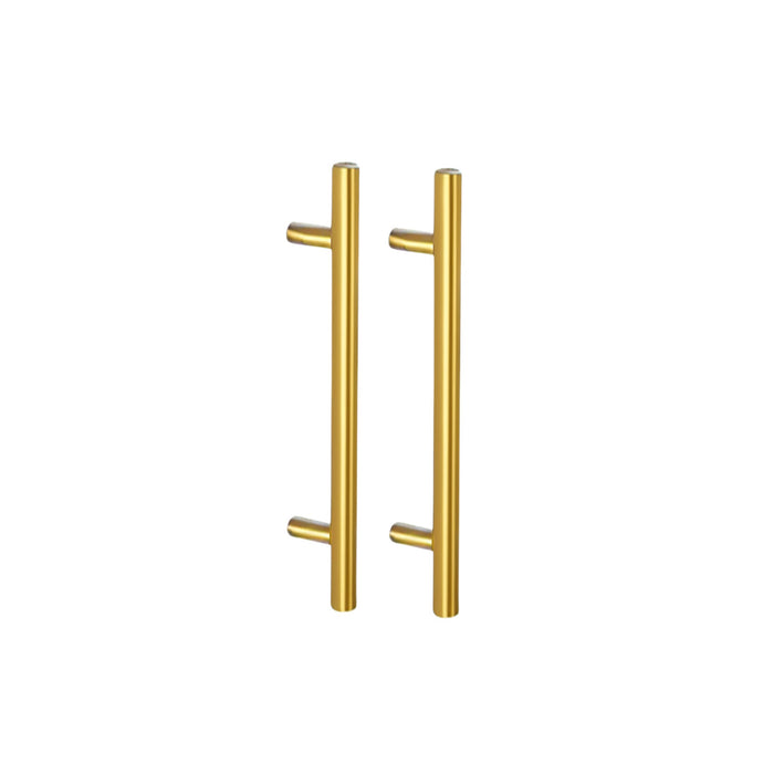XIVADA Handgreep Reza - handvat - goud - 192 mm boorafstand - Set van 2