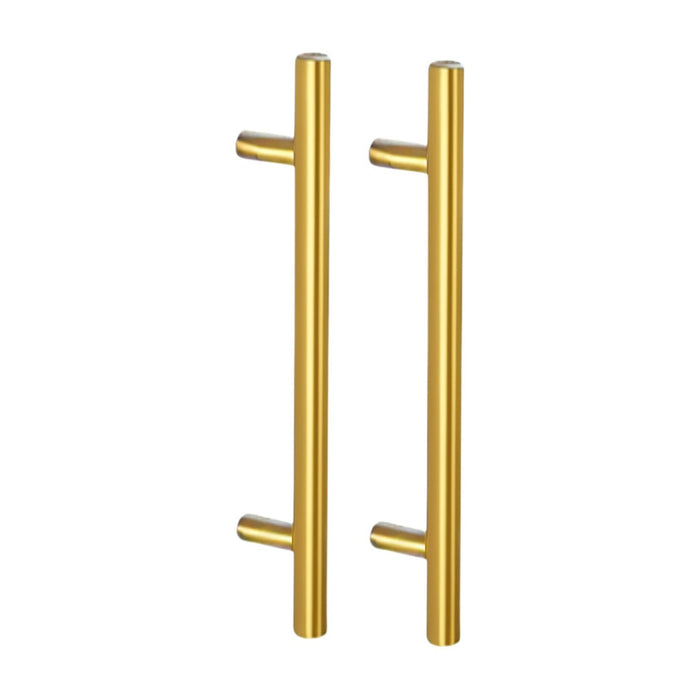 XIVADA Handgreep Reza - handvat - goud - 160 mm boorafstand - Set van 2