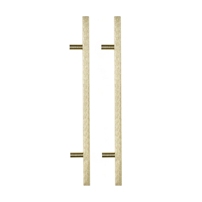 XIVADA Handgreep Adro - handvat - goud - 192 mm boorafstand - Set van 2