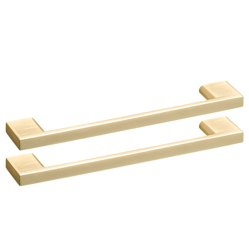 XIVADA Handgreep Tosca - handvat - goud - 128 mm boorafstand - Set van 2