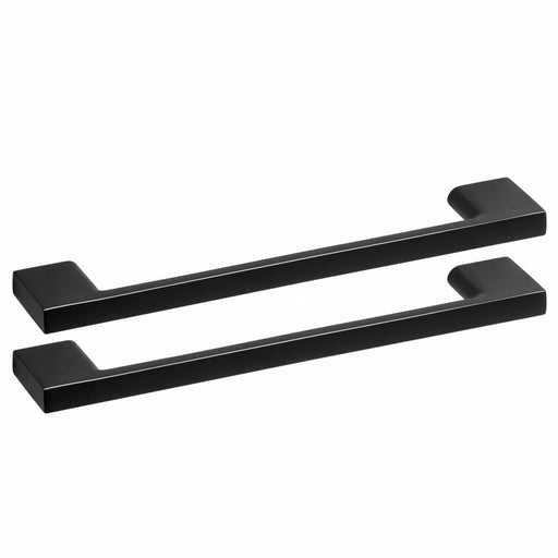 XIVADA Handgreep Tosca - handvat - zwart - 128 mm boorafstand - Set van 2