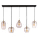 Nest of Nora Hanglamp 5-lichts voor boven eettafel - Diamant glas
