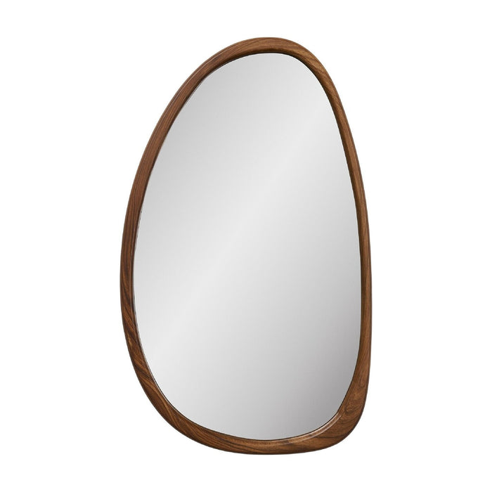 Nest of Nora Wandspiegel organische vorm - Houtlook 38.5x64.5 cm - Natural