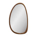Nest of Nora Wandspiegel organische vorm - Houtlook 38.5x64.5 cm - Natural