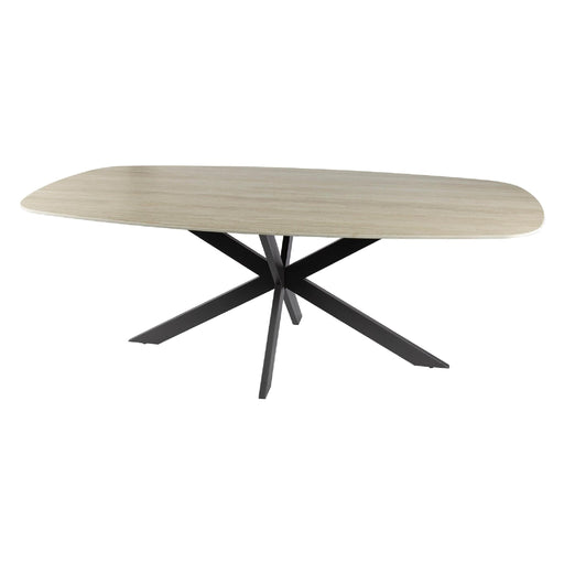 Nest of Nora Eettafel Nino - Deens ovaal 215 cm - 3D Keramiek travertin