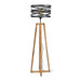 Nest of Nora Vloerlamp Tio met kap Ø41 cm E27 fitting - Slate grey