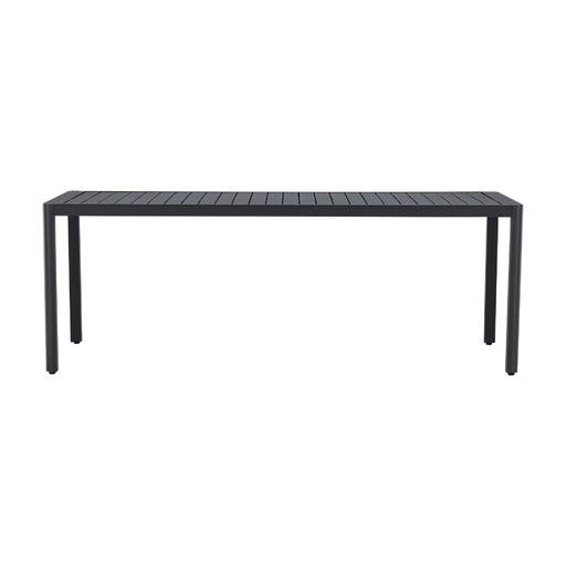 Nest of Nora Tuintafel Liva - aluminium 200x90 - Rechthoekig - Zwart
