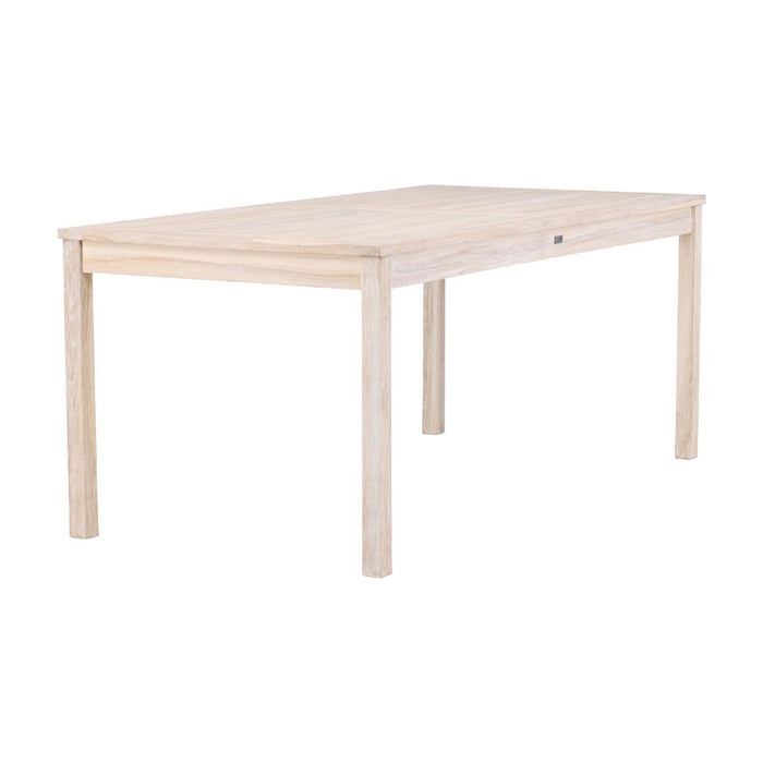 Nest of Nora Eettafel teakhout 180x90 - Rechthoek - Witwash