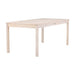 Nest of Nora Eettafel teakhout 180x90 - Rechthoek - Witwash