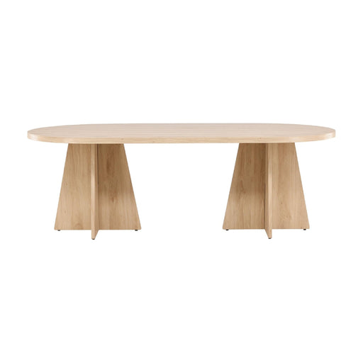 Nest of Nora Ovale eettafel Kuna - 230 x 115 - Houtfineer - Naturel