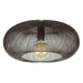 Nest of Nora Plafondlamp Sona - 1-lichts E27 fitting - Ø43 cm - Zwart nikkel