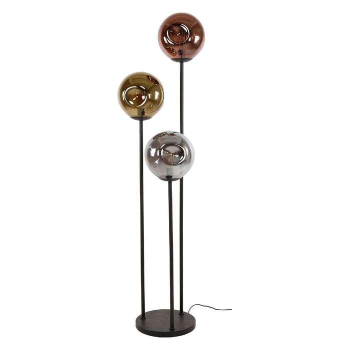 Nest of Nora Vloerlamp Rina - 3-lichts getrapt - Modern design - Zwart