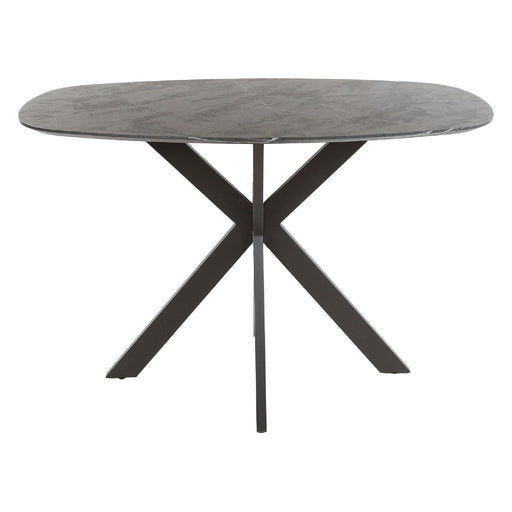 Nest of Nora Bartafel met kruispoot Jorin - Deens Ovaal 140 cm - Grafiet